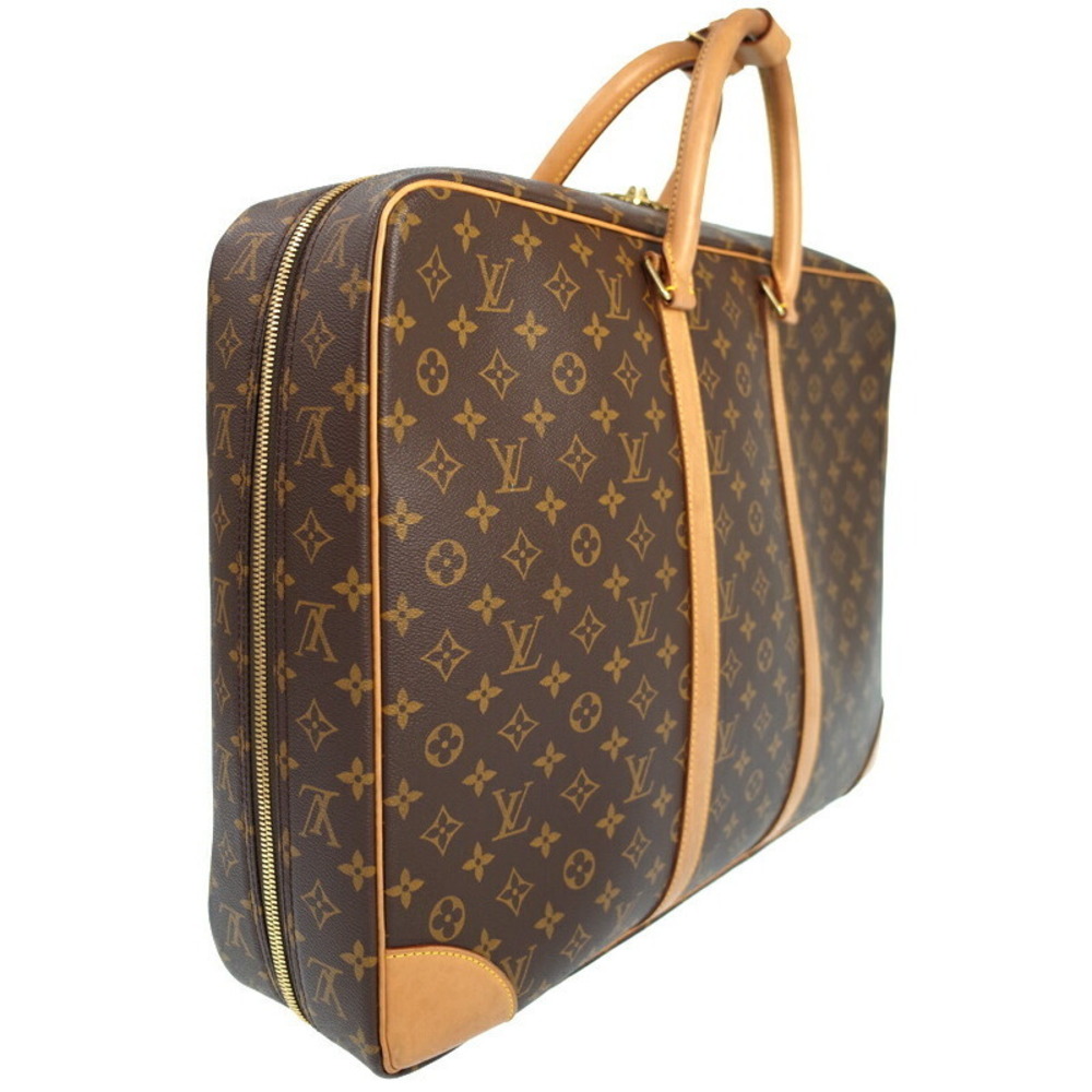 Louis Vuitton Monogram Leather Brown Sirius Boston Bag - Picture 2 of 9